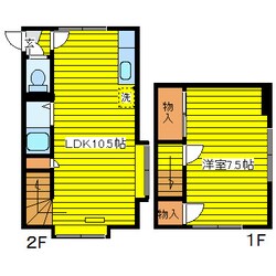 元町駅 徒歩10分 1-2階の物件間取画像